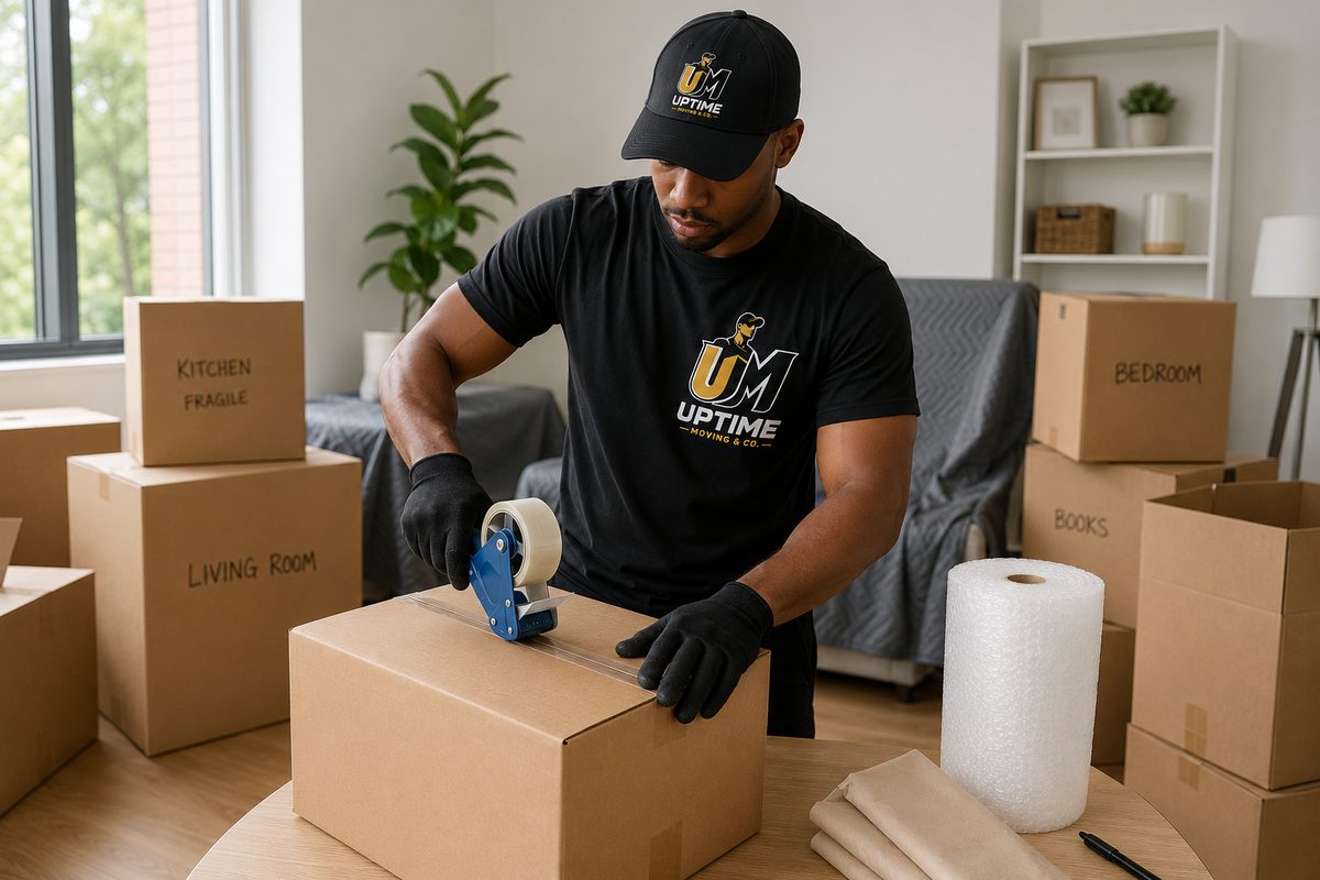 Uptime mover packing and sealing boxes